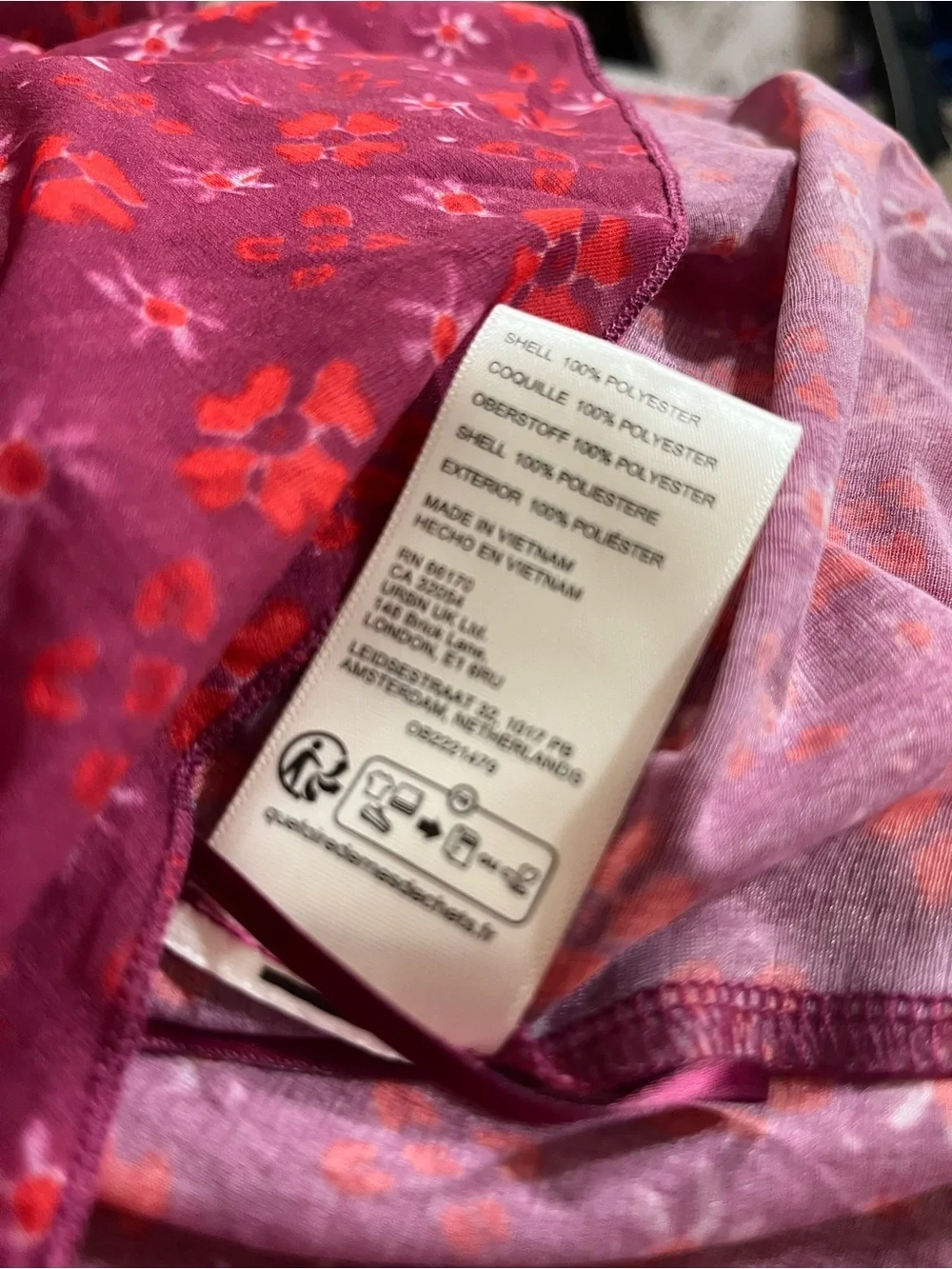 Free People Fuchsia Floral Ruffle Halter Camisole